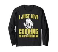 J’aime Cuisiner Ne Me Dérangez Pas Humour Manche Longue