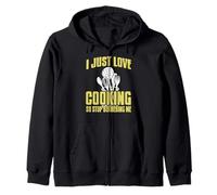 J’aime Cuisiner Ne Me Dérangez Pas Humour Sweat à Capuche
