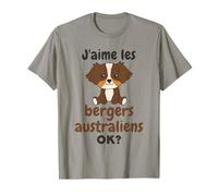 J’aime Les Berger Australiens Ok? Doux Berger Australien T-Shirt