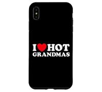 J Aime Les Grands-mères Chaudes Grand-mère drôle Mature Rencontres Fan GILF Coque pour iPhone XS Max