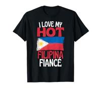 J Aime ma Relation drôle de fiancé philippin Chaud T-Shirt