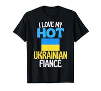 J Aime Mon fiancé ukrainien Chaud drôle de Relation avec l Ukraine T-Shirt
