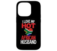 J Aime Mon Mari Africain Chaud drôle de Relation en Afrique Coque pour iPhone 14 Pro