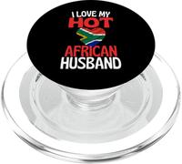 J Aime Mon Mari Africain Chaud drôle de Relation en Afrique PopSockets PopGrip pour MagSafe