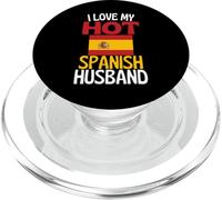 J Aime Mon Mari Espagnol Chaud drôle de Relation avec l Espagne PopSockets PopGrip pour MagSafe