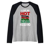 J Aime Mon Mari Kenyan Chaud, drôle de Relation au Kenya Manche Raglan