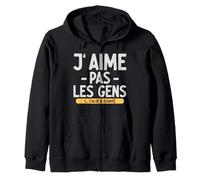 J’Aime Pas Les Gens j’AI déjà essayé Citation drôle Sweat à Capuche