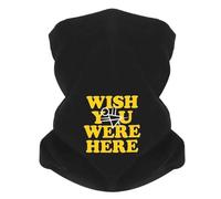 J’aimerais que tu sois là design d’emblème Écharpe pare-vent pour hommes Masque de col Pied-de-chapeau Casquette pour femmes Coiffe Extérieur Garder chaud Hiver Multifonction