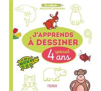 J apprends à dessiner - Spécial 4 ans - Philippe Legendre - Fleurus - broché - Document jeunesse