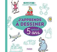 Philippe Legendre – J'apprends à dessiner – Spécial 5 ans – Fleurus – Broché