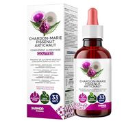 J.Armor - Elixir d'artichaut et de pissenlit - 100 ml - Complexe de chardon-Marie avec extrait de pissenlit et extrait d'artichaut - Utilisation facile avec pipette