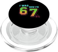 J’avais 6 Ans Maintenant J’en AI 7 T-Shirt Gamer Mème Pixel PopSockets PopGrip pour MagSafe