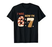J’avais 6 Ans Maintenant J’en AI 7 T-Shirt Mème Noël Gen Z T-Shirt