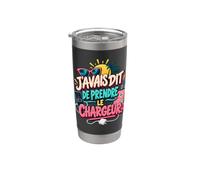 J’Avais Dit De Prendre Le Chargeur Vacances Entre Copines Gobelet isotherme en acier inoxydable double paroi