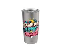 J’Avais Dit De Prendre Le Chargeur Vacances Entre Copines Gobelet isotherme en acier inoxydable double paroi