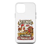 J’Avais Un Potager J’AI des Poules Humour Coque pour iPhone 12 Mini
