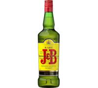 J&B | Blended Scotch Whisky | Distillé et assemblé en Écosse | 40 % vol | 700 ml
