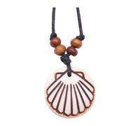 J[B] Pendentif rond Coquille Saint-Jacques