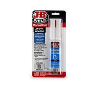 J-B Weld 50172SPA - Époxy 2 composants - Imperméable | Résistant aux rayons UVA et aux produits chimiques - Canots, embarcations et accessoires - Marine Weld - 25 ml