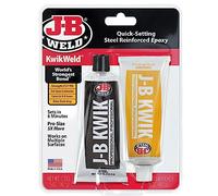 J-B WELD Adhésif époxy 8271 Kwikweld Professional Quick setting Steel renforcé 2x141,7 g, gris foncé