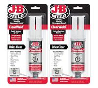 J-B Weld ClearWeld Lot de 2 seringues 25 ml