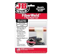 J-B Weld FiberWeld Kit de réparation de tuyaux en fonte 2,5 cm x 121 cm