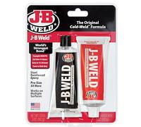 J-B Weld Original - Époxy soudé à froid | Époxy à froid en deux parties renforcé d'acier pour réparation de métal, plastique, bois, béton et fibre de verre