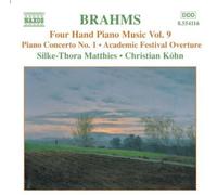 J. Brahms - Four Hand Piano Music 9 [New CD]
