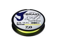 J-Braid X4 Fil de pêche 135 m Jaune 0,19 mm