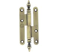 J.bros SSA30035 Paumelle ou charniere degondable Rustique Numero 3-Vieux Laiton-Dim. mm.110 x 55-Sens.D