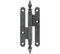 J.bros SSA30050 Paumelle ou charniere degondable Rustique Numero 3-Fer Patine-Dim. mm.110 x 55-Sens.G