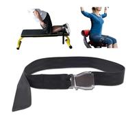 J Bryant Adjustable Nordic Curl Strap with Quick-Release Buckle - Leg Support for Hamstring Curls, Extensions & Bodyweight Training at Home or Gym