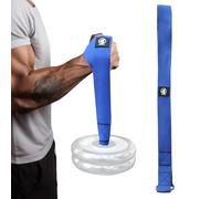 J Bryant Armwrestling Sangle d'entraînement pour poignet, avant-bras et biceps, compatible avec disques d'haltères de 1 et 2 pouces, équipement de fitness multifonctionnel pour la maison