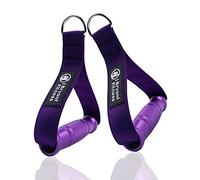 J Bryant Poignées de Fitness en métal pour Fixation de Machine à câble, poignées Robustes en Alliage d'aluminium, poignées d'entraînement durables pour Bandes de résistance, système de Traction Latte