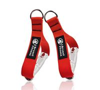 J Bryant Poignées de Fitness en métal pour Fixation de Machine à câble - Poignées Robustes en Alliage d'aluminium - Poignées d'entraînement durables pour poulie - Système de Traction Latte