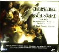 J.C.F. Bach / J.E. Bach - Chorwerke der Bach-Söhne [4xCD]