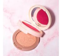 J.Cat - 2 in 1 Piece Of Cake Blush + Highlighter - 4 Colors #PGH106 See you, Tomato