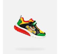 Geox Baskets Ciberdron Garçon Vert/Rouge Pointure 31 EU