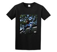 J Cole 2014 Forest Hills Drive Men's T-Shirt Unisex Black Cotton Hip Hop Print Tee Shirts XL
