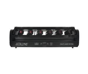 J.COLLYNS - CRAZY LASER 500 RGB - Barre 6 Lasers RGB