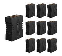 J&D 8K HDMI Coupler, 8K@60Hz/4K@120Hz Female to Female Connector HDMI Extender, Support 3D, HDR, HDCP, Arc,Compatible avec DVD, Blu-Ray, TV, Laptop, PC, Monitor, 10 Paquets