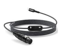 J&D Câble USB C vers XLR pour Microphone, Cordon Audio 2 en 1 avec Bouton de Commutation, Compatible iPhone Série 15, Prise en Charge Enregistrement et Lecture Audio, Connecteur XLR Femelle, 2 m