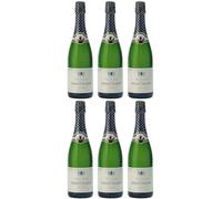 J. De Villaret - Crémant de Loire - Lot de 6 bouteilles de 75 cl