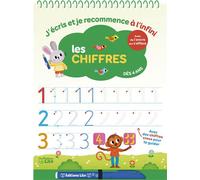 J ecris et reco les chiffres - Isabelle Jacqué - Lito - broché - Document jeunesse