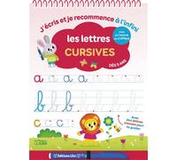 J ecris et reco lett cursives - Isabelle Jacqué - Lito - broché - Document jeunesse