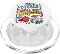 J’enseigne, et toi, c’est Quoi Ton Super Pouvoir ? PopSockets PopGrip pour MagSafe