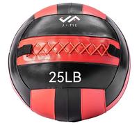 J-Fit Médecine Ball, Rouge/Noir, 11,3 kg
