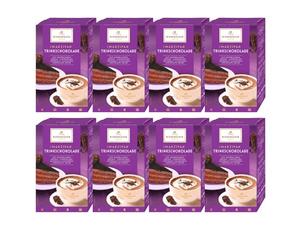 J. G. Niederegger Lot de 8 sachets de chocolat à boire, en pâte d'amande, 8 x 250 g / 80 sachets