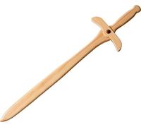 J.G.Schrödel Degen 980 0114 Jeu de Chevaliers et de Pirates en Bois véritable Robuste Idéal pour Le Carnaval et Le Moyen-Âge, 50 cm, Marron Clair (980 0114)