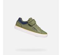 Geox J Gisli Boy A Basket, Vert Marine, 31 EU
